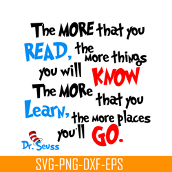 you read you know quote svg, dr seuss svg, dr seuss quotes svg ds2051223283