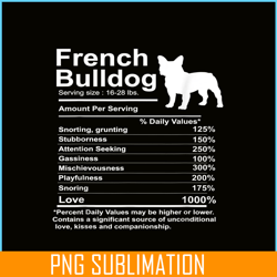 funny french bulldog facts nutrition png, french bulldog png, french dog artwork png