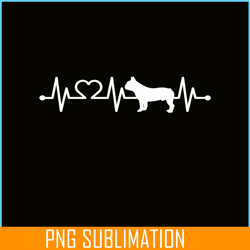 heartbeat french bulldog png, frenchie bulldog png, french dog artwork png