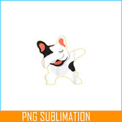 dabbing french bulldog png, frenchie dog lover png, bulldog mascot png