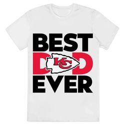 best dad ever nfl kansas city chiefs shirt