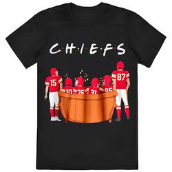 nice friends tv show kansas city chiefs shirt