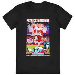 patrick mahomes 2018 2024 kansas city chiefs shirt