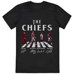 the chiefs walking abbey road signatures football shirt