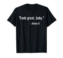 cool feels great baby jimmy g football san francisco t-shirt