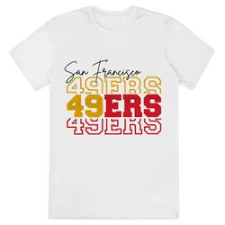 san francisco 49ers svg- nfl football team t-shirt