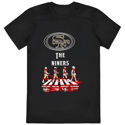 the niners san francisco 49ers abbey road shirt