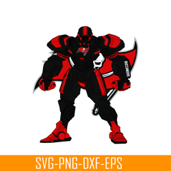 robot buccaneers png, football team png, robot nfl png