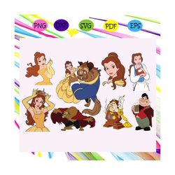 beauty and the beast , trending svg, beauty and the beast svg, movie svg, disney svg, disneyland, love disney, disney be