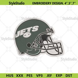 new york jets helmet logo machine embroidery