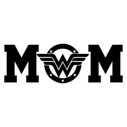 mom wonder woman svg happy mothers day svg digital file