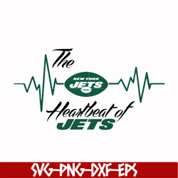 the heartbeat of jets svg, new york jets svg, jets svg, nfl svg, png, dxf, eps digital file nfl24102018l