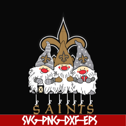 gnomes new orleans saints svg, gnomes svg, saints svg, png, dxf, eps digital file nnfl0307020