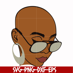 unbothered black girl svg, afro woman svg, african american woman svg, png, dxf, eps file oth0005