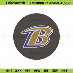 baltimore ravens embroidery design, nfl embroidery designs, baltimore ravens file