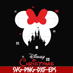 disney christmas svg, mickey svg, png, dxf, eps digital file ncrm0099