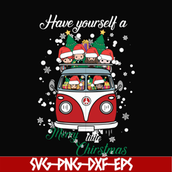 have yourself a merry little christmas svg, harry potter svg, png, dxf, eps digital file ncrm0143