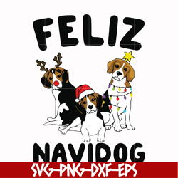 feliz navidog svg, christmas svg, png, dxf, eps digital file ncrm13072016