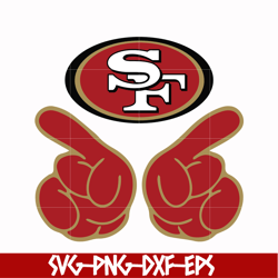 san francisco 49ers svg, 49ers svg, nfl svg, png, dxf, eps digital file nfl0710202027l