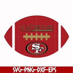 san francisco 49ers svg, 49ers svg, nfl svg, png, dxf, eps digital file nfl0710202030l