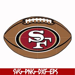 san francisco 49ers svg, 49ers svg, nfl svg, png, dxf, eps digital file nfl071020208l