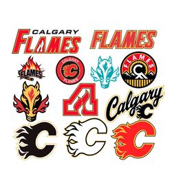 calgary flames svg, calgary flames logo, nhl, svg