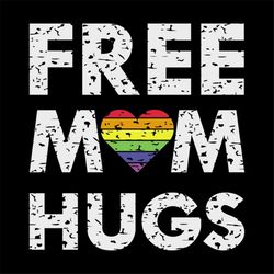 free mom hugs tshirt lgbt svg