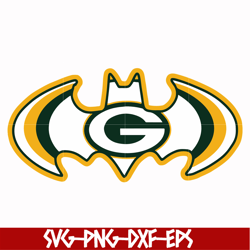 bat green bay packers svg, packers svg, nfl svg, png, dxf, eps digital file nfl02102034l