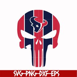 houton texans skull svg, texans skull svg, nfl svg, png, dxf, eps digital file nfl10102031l