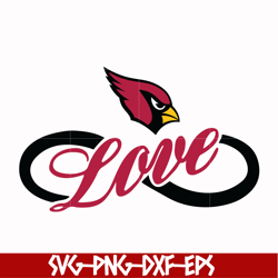 arizona cardinals love svg, love cardinals svg, nfl svg, png, dxf, eps digital file nfl11102028l