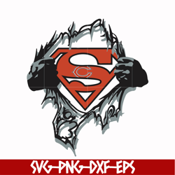 super chicago bears svg, bears svg, sport svg, nfl svg, png, dxf, eps digital file nfl111025t