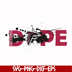 atlanta falcons dope svg, falcons svg, sport svg, nfl svg, png, dxf, eps digital file nfl2110202002t