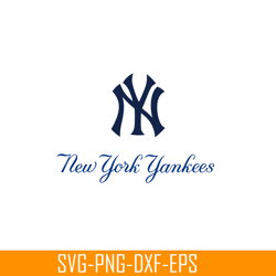 blue newyork yankees svg, major league baseball svg, baseball svg mlb204122329