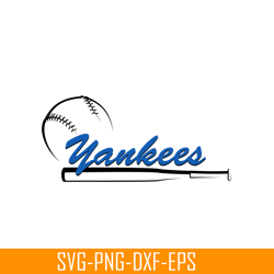 newyork yankees the text svg, major league baseball svg, baseball svg mlb204122334