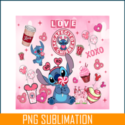 xoxo stitch snacks png