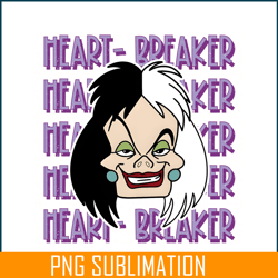 heart breaker cruella png