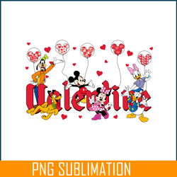 mickey and friends valentine png