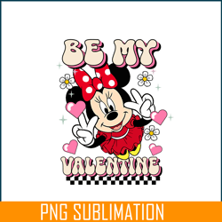 minnie be my valentine png