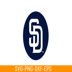 san diego padres the simple logo svg, major league baseball svg, baseball svg mlb204122371