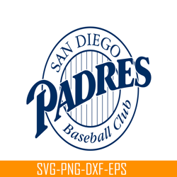 the logo of san diego padres svg, major league baseball svg, baseball svg mlb204122373