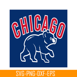 chicago cubs the bear svg png dxf eps ai, major league baseball svg, mlb lovers svg mlb30112362