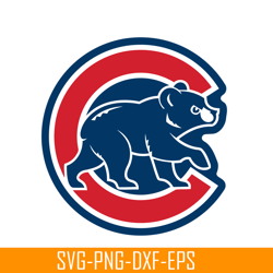 the cubs and bear svg png dxf eps ai, major league baseball svg, mlb lovers svg mlb30112368