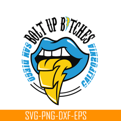 bolt up chargers svg png eps, usa football svg, nfl lovers svg