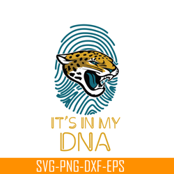jaguars in my dna svg png eps, american football svg, national football league svg