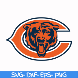 chicago bears logo svg, chicago bears svg, sport svg, nfl svg, png, dxf, eps digital file nfl111003t