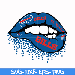 buffalo bills lip svg, bills lip svg, nfl svg, png, dxf, eps digital file nfl13102011l