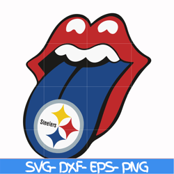pittsburgh steelers lips svg, sport svg, nfl svg, png, dxf, eps digital file nfl1310202018t