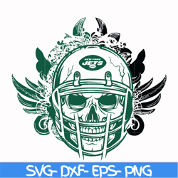 new york jets skull svg, jets skull svg, nfl svg, png, dxf, eps digital file nfl2410201l