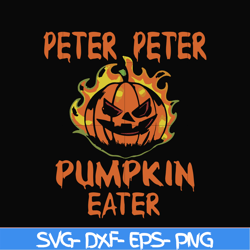 peter peter pumpkin eater svg, halloween svg, png, dxf, eps digital file hlw0024