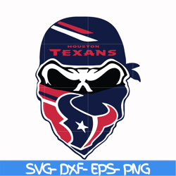 houton texans skull svg, texans skull svg, nfl svg, png, dxf, eps digital file nfl10102030l